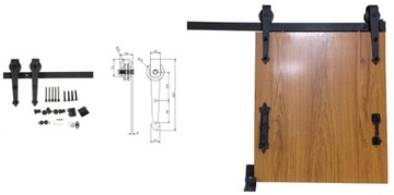 Раздвижная система Loft Grot Rail из 1 шт. PL