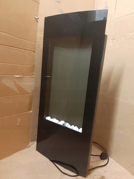 Kominek elektryczny EBONY 1500W Pionowy wysoki