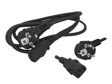 KABEL KOMPUTEROWY ZASILAJĄCY PC 3M