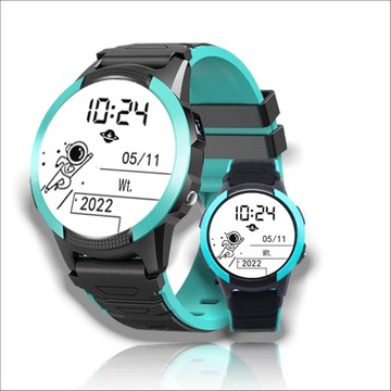 Smartwatch Zegarek CALMEAN Hoop 4G GPS zielony