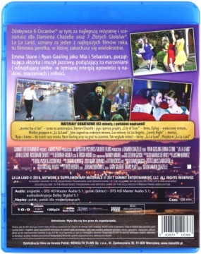 ЛА ЛА ЛЭНД (Эмма СТОУН) (BLU-RAY) @@@