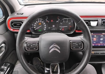 Citroen C3 III Hatchback 1.2 PureTech 82KM 2017 Citroen C3 2017r, 1.2 Benzyna. Lekko uszkodzony tyl. Jezdzi. 1.2 Benzyna, zdjęcie 11