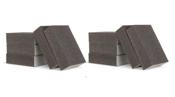 KOSTKA KLOCEK GĄBKA ŚCIERNA SZLIFIERSKA DO SZLIFOWANIA P 220 x 10szt
