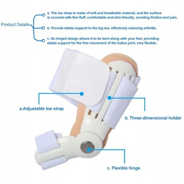 Корректор бурсита большого пальца стопы, разделитель Hallux Valgus