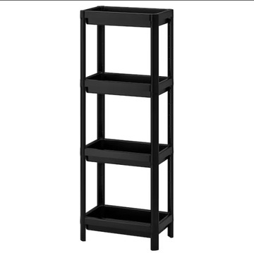 ИКЕА ВЕСКЕН Стеллаж, белый, 100 см