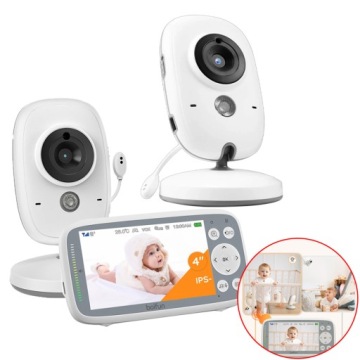 CYFROWA NIANIA Z 2 KAMERA 3 × ZOOM нічне бачення колискові екран 4" IPS