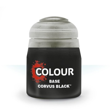 Farba Citadel - Base Paint Corvus Black