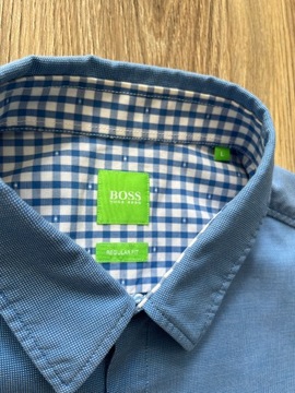 HUGO BOSS GREEN koszula męska krótki rękaw r. L