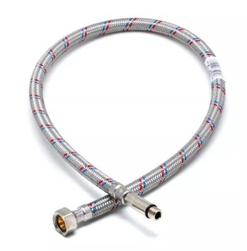 PRZYŁĄCZE WĘŻYK DO BATERII W OPLOCIE M10X3/8X30 CM