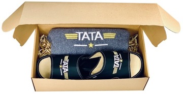 ПОДАРОК ​​НА ДЕНЬ ОТЦА ТАПОЧКИ 2в1 + ПОЛОТЕНЦЕ R46