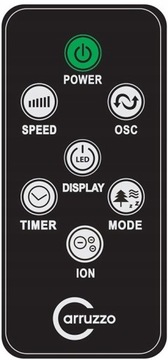 КОЛОННЫЙ ВЕНТИЛЯТОР НАПОЛЬНЫЙ ВЕНТИЛЯТОР XXL СВЕТОДИОДНАЯ ИОНИЗАЦИЯ + МАСЛО