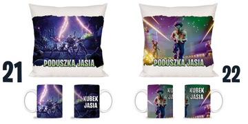 НАБОР ПОДУШЕК-КРУЖЕК FORTNITE подарок + ИМЯ