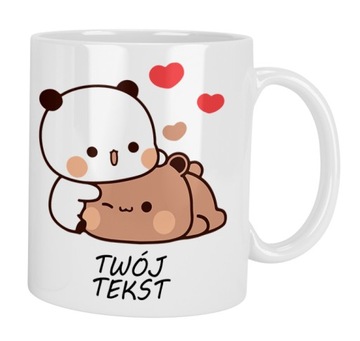 КРУЖКА С ПРИНТОМ BUBU DUDU ДЛЯ ПАР ДЕВОЧКАМ БОЙФРЕНДАМ РОЖДЕСТВЕНСКИЙ ПОДАРОК