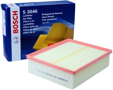 BOSCH FILTR VZDUCHU AUDI A4 B6 1.6 B7 SEAT EXEO 1.8T 2.0 2.4 3.0 TDI