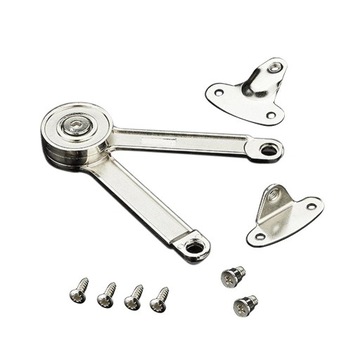 Поднимите газовую стойку, кронштейн крышки дверцы шкафа.