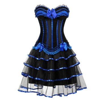 Sexy Overbust Corsets for Women Burlesque Corset a, 4XL