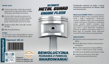 Промывка дизельного бензинового двигателя DPF Metal Guard Engine Ultimate Flush