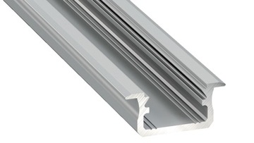 Profil LED aluminiowy do taśmy Worthy-B + Klosz 2m