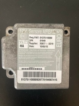 DUCATO BOXER JUMPER SENSOR AIRBAG 01375110080
