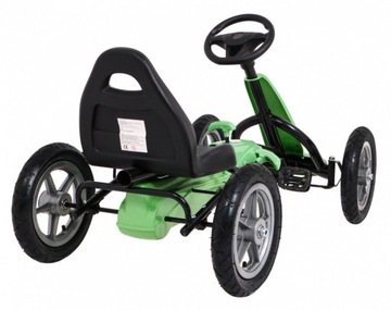 GOKART с педалями STAR, надувными колесами, РЕГУЛИРОВКОЙ СИДЕНЬЯ, тормозом