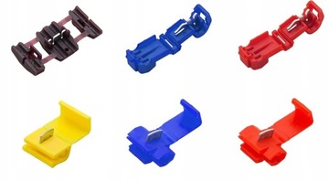 НАБОР БЫСТРОРАЗЪЕМНЫХ СОЕДИНЕНИЙ ЭЛЕКТРИЧЕСКИЕ БЫСТРОСОЕДИНИТЕЛИ РАЗЪЕМЫ 55 ШТ.