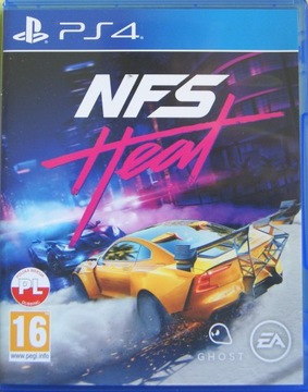 Need For Speed NFS Heat PL - Playstation 4