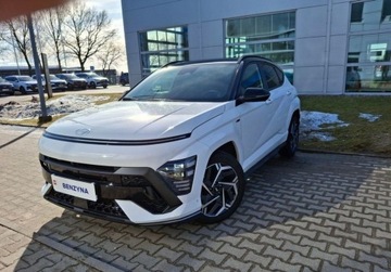 Hyundai Kona I Crossover Facelifting 1.6 T-GDI 198KM 2023 Hyundai Kona Hyundai Kona 1,6 198KM, Salon Polska, N-Line, Gwarancja 2028r., zdjęcie 1