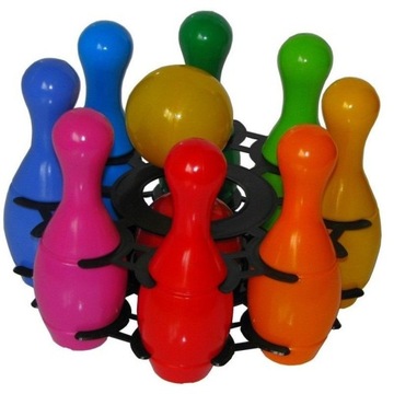 KRĘGLE MINI W KOSZYKU, MACYSZYN TOYS