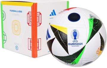 ADIDAS EURO 2024 LEAGUE BOX TRAINING FOOTBALL, размер 5 + ИГЛЫ
