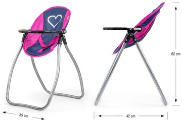 Кукольный набор Milly Mally 4in1 Качели-кровать