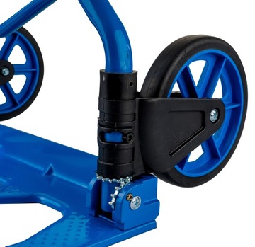 ТЕЛЕЖКА ДЛЯ РУЧНОЙ ТРАНСПОРТИРОВКИ ПЛАТФОРМА СКЛАДСКАЯ РУЧКА 80 КГ