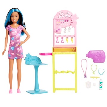 LALKA BARBIE SKIPPER PRZEKŁUWANIE USZU HKD78