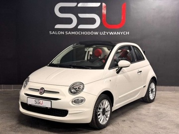 Fiat 500 II CC Seria 4 1.2 69KM 2016 Fiat 500 1.2 69KM Cabrio POP Stan Idealny SSU 1.2 Benzyna 69KM, zdjęcie 14
