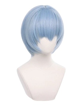 PERUKA SPINKI REI AYANAMI KOSTIUM ANIME COSPLAY