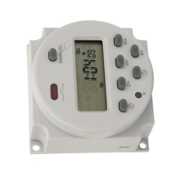 PROGRAMATOR CZASOWY WŁĄCZNIK WYŁĄCZNIK ENERGOOSZCZĘDNY CYFROWY 1s ~ 168h