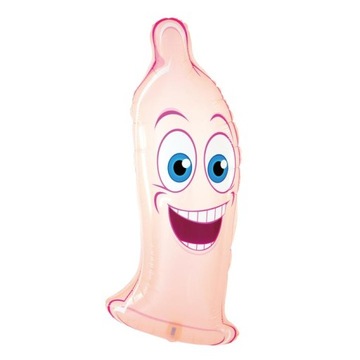 Balony foliowy prezerwatywa wieczór panieński 98cm
