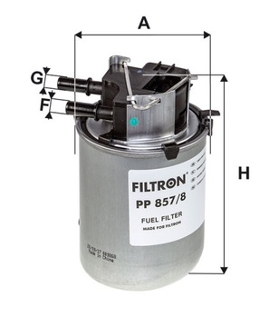 Топливный фильтр FILTRON PP857/8