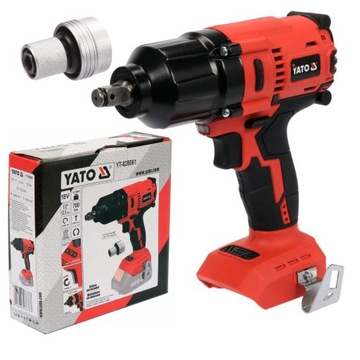 БЕСЩЕТОЧНЫЙ КЛЮЧ YATO 1/2'''' 700НМ УДАРНЫЙ 18В YT-828061
