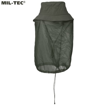 Складная шапка в стиле милитари с москитной сеткой MIL-TEC, дышащая +бесплатная