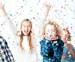 ПНЕВМАТИЧЕСКОЕ КОНФЕТТИ 30см KINGS (1) RED PLAST