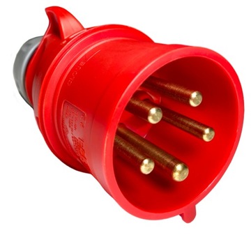Wtyczka prosta Pce 32 A 400 V