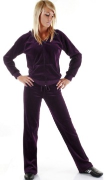 КОМПЛЕКТ ВЕЛЮРОВОГО СПОРТИВНОГО НАБОРА, красивые цвета, ФИОЛЕТОВЫЙ S