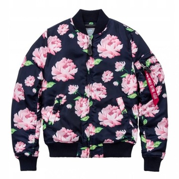 Alpha Industries MA-1 VF Flowerprint Wmn Kurtka damska przejściowa 178003/07/L