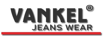 SPODNIE MĘSKIE VANKEL JEANS 620 L32 98cm