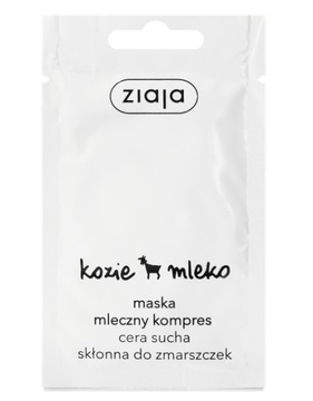 Ziaja Kozie Mleko Maska mleczny kompres. 7ml