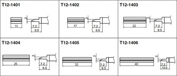 НАКОНЕЧНИК ДЛЯ ПАЯЛЬНИКОВ BAKON HAKKO T12-1405/32