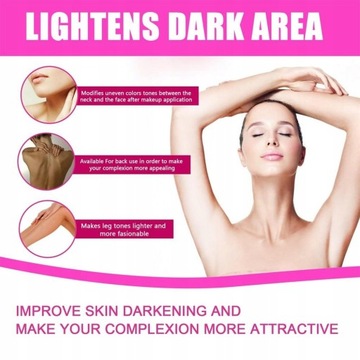 Отбеливающий крем для увлажнения коленей и локтей