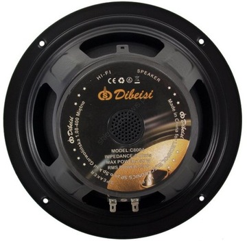 НЧ-динамик DIBEISI C8004-8 8 Ом 8 дюймов 20 см 75 Вт RMS
