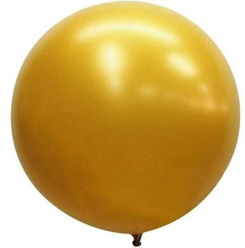 ZŁOTA kula balon XXL do girland balonowych dekor