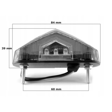 Светодиодный задний фонарь мотоцикла омологация E8 универсальный дымчатый диффузор